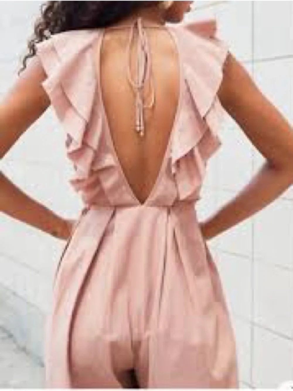 Free People Blush Pink Marta Jumpsuit